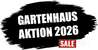 Gartenhaus-Hersteller24 Aktion